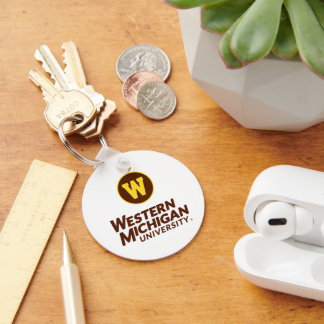 WMU | Circle Logo Keychain