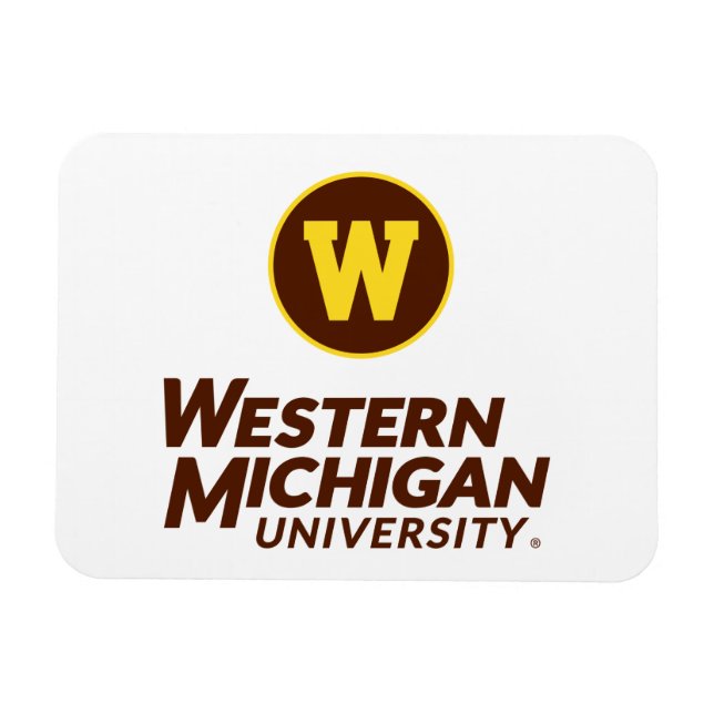 WMU | Circle Logo Magnet (Horizontal)