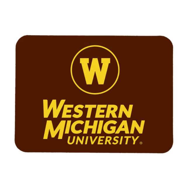 WMU | Circle Logo Magnet (Horizontal)