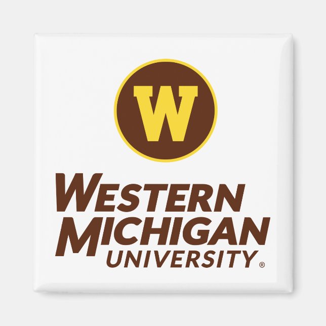 WMU | Circle Logo Magnet (Front)