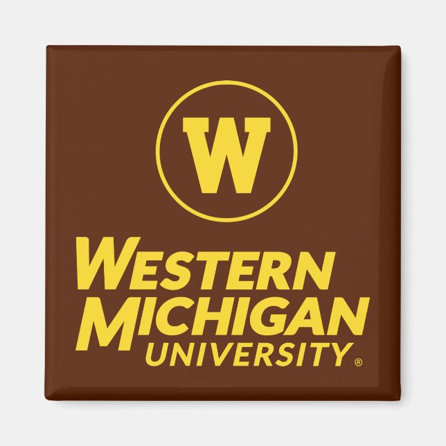 WMU | Circle Logo Magnet (Front)