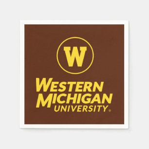 WMU   Circle Logo Napkins