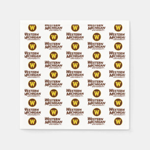 WMU Circle Logo Napkins