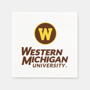 WMU   Circle Logo Napkins