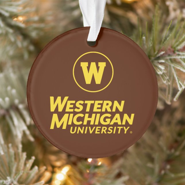 WMU | Circle Logo Ornament (Tree)