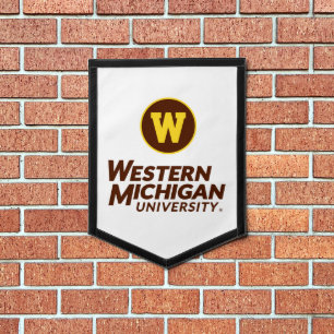 WMU Circle Logo Pennant