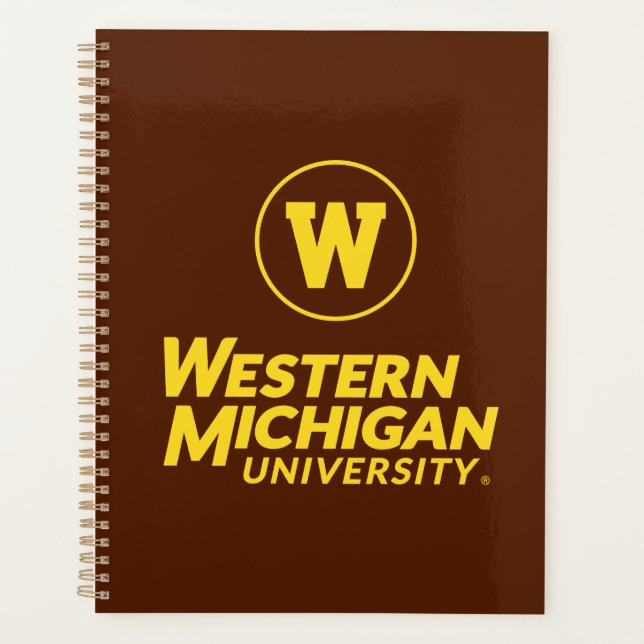 WMU | Circle Logo Planner (Front)