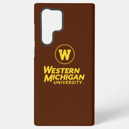 WMU  Circle Logo Samsung Galaxy S22 Ultra Case