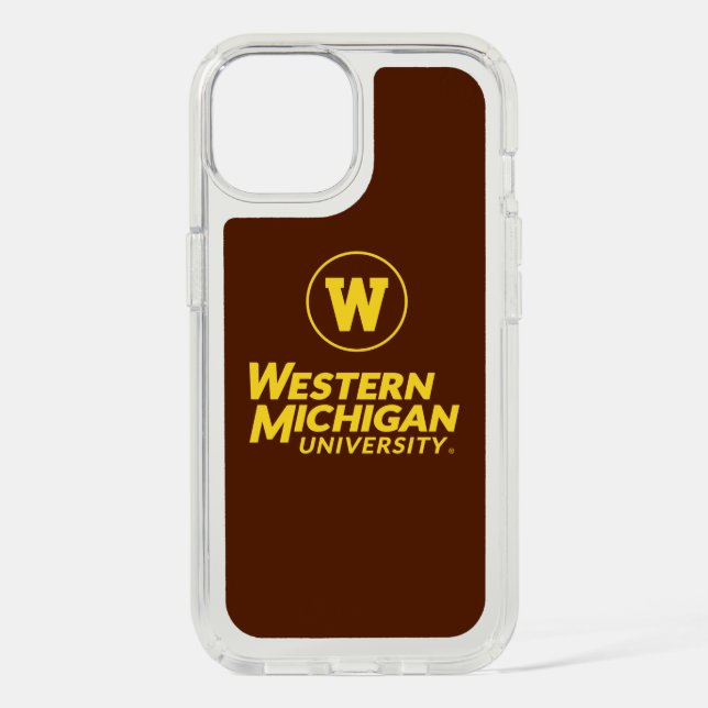 WMU | Circle Logo Speck iPhone Case (Front)