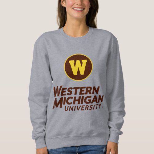 WMU  Circle Logo Sweatshirt