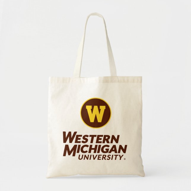WMU | Circle Logo Tote Bag (Front)