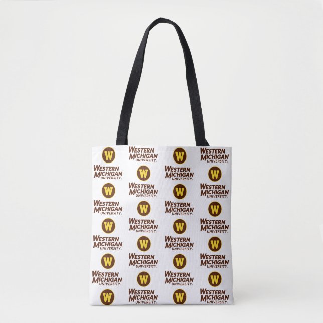 WMU | Circle Logo Tote Bag (Front)