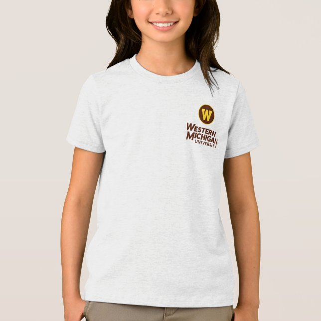 WMU | Circle Logo Tri-Blend Shirt (Front)