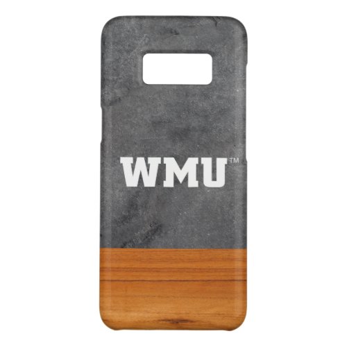 WMU Wood Cement Half White Case_Mate Samsung Galaxy S8 Case