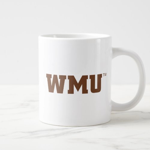 WMU Wordmark Giant Coffee Mug