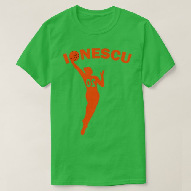 WNBA Basketball sabrina 20 ionescu T-Shirt (Design Front)