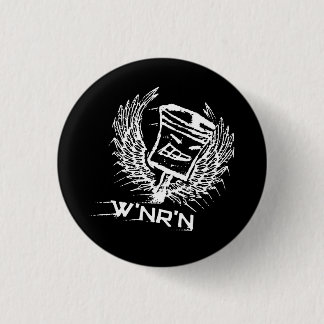 W'nR'n flying piston Pinback Button