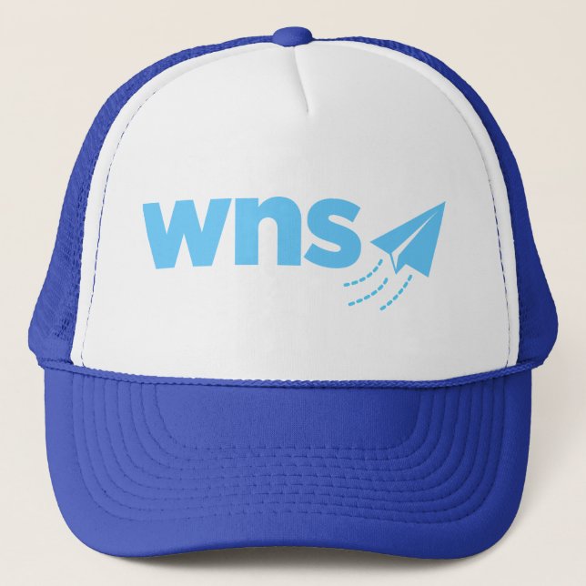 WNS Airplane Trucker Cap (Front)