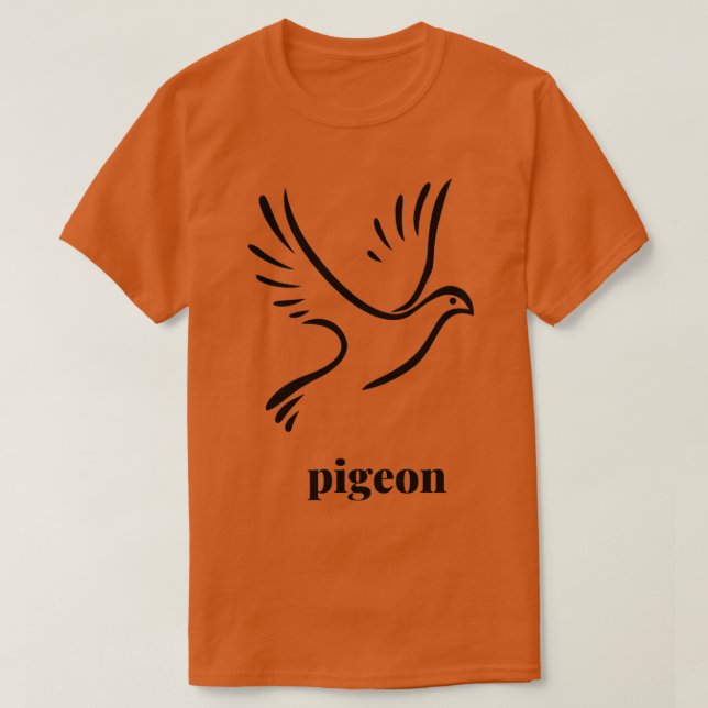 wnyc pigeon T-Shirt (Design Front)