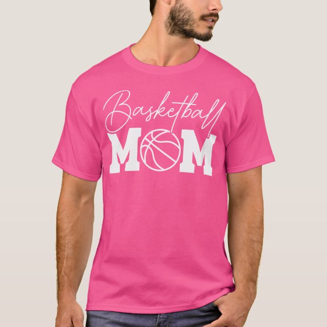 Wo Basketball Mom T-Shirt (Front)