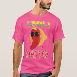 Wo Chili Master Soup Stew Food Contest Cook Off Pe T-Shirt