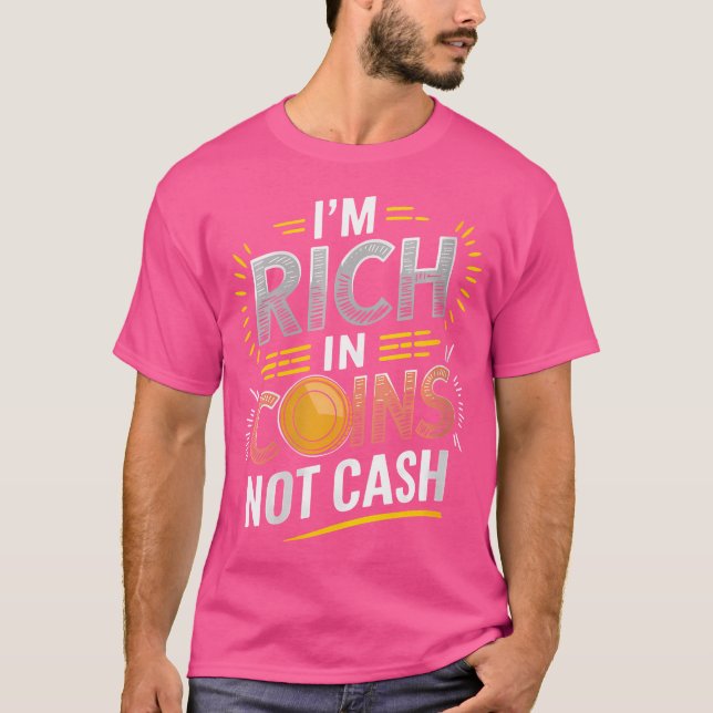Wo Coin Collector Numismatist Numismatics And Coin T-Shirt (Front)
