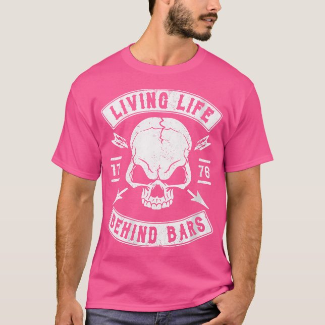 Wo Cool Funny Motorcycle Motorbike Biker T-Shirt (Front)
