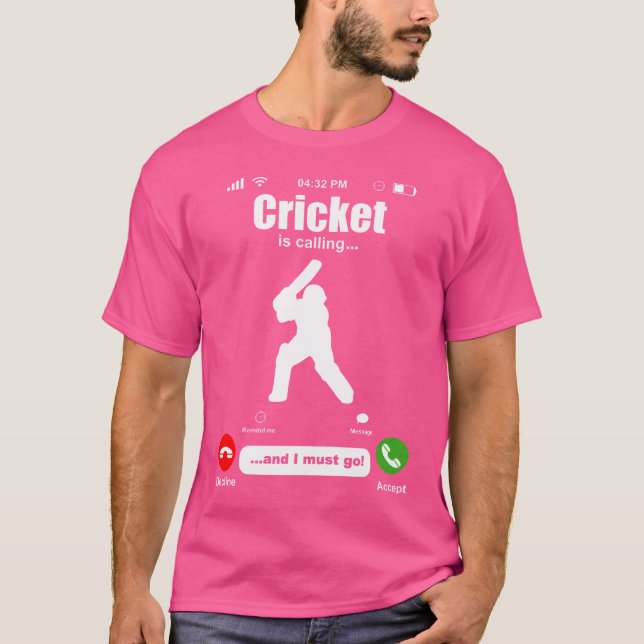 Wo Cricket Merchandise Cricket Equipment T-Shirt (Front)