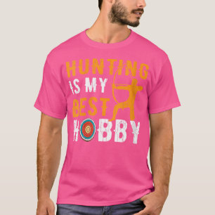 Wo I Love Bow Hunting Funny Archer Arrow Archery T-Shirt