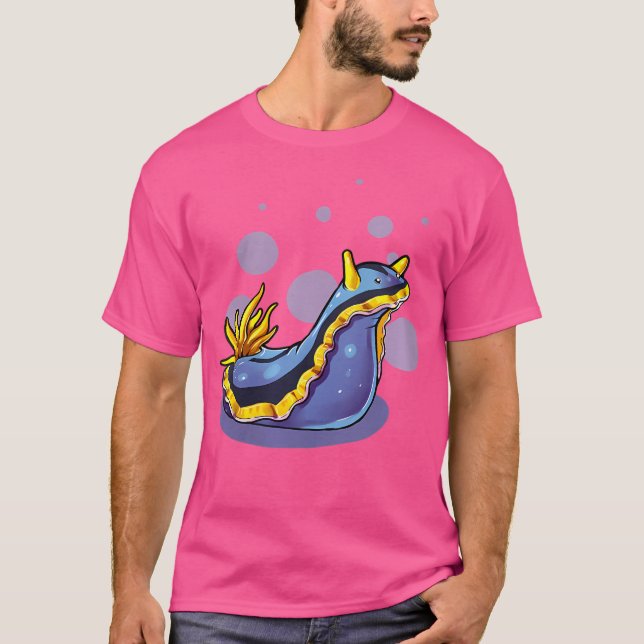 Wo Nudibranch Scuba Diving T-Shirt (Front)