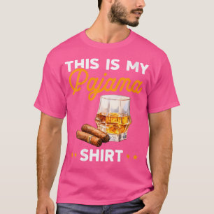 Wo This Is My Cigar And Bourbon T-Shirt