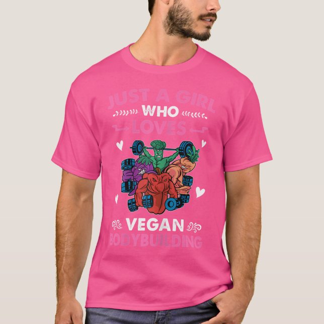 Wo Vegan Bodybuilding T-Shirt (Front)