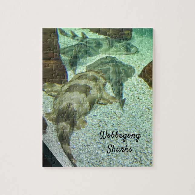 Wobbegong Sharks Jigsaw Puzzle (Vertical)