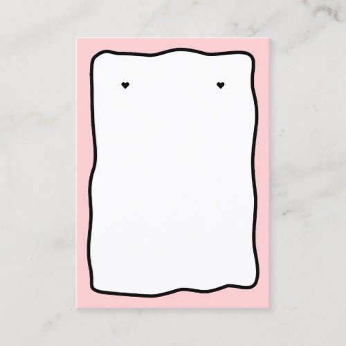 Wobble Frame Template _ Earring Display Card
