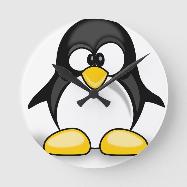 Wobbly Pete Round Clock (Front)