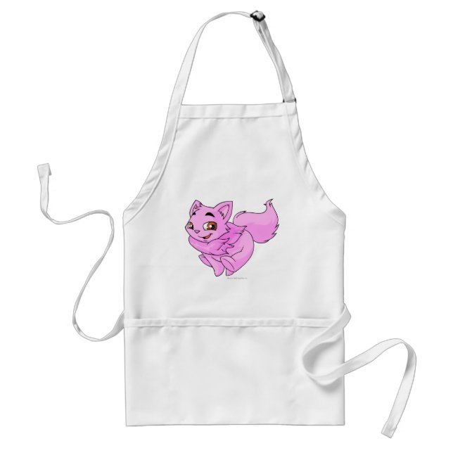 Wocky Pink Adult Apron (Front)