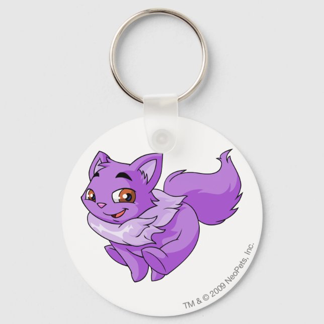 Wocky Purple Keychain (Front)