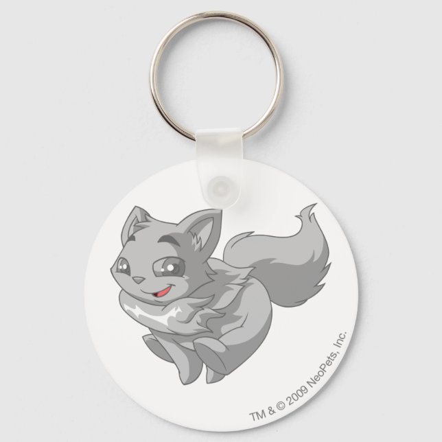 Wocky Silver Keychain (Front)