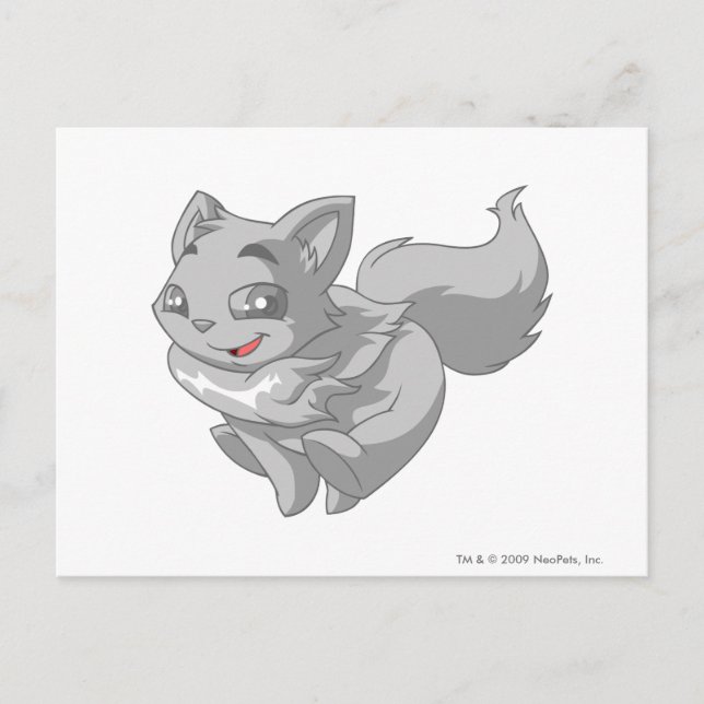 Wocky Silver Postcard (Front)