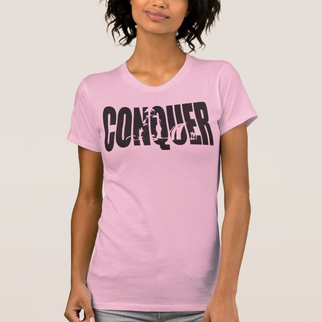 WOD Motivation - CONQUER T-Shirt (Front)