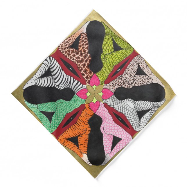 WODB Which One Doesn't Belong?  Bandana (Front)