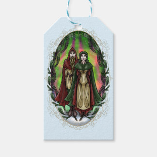 Woden & Fríge: Yule Greetings Gift Tags