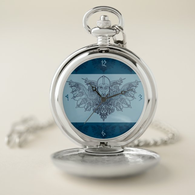 Woden: Raven God Pocket Watch (Inside)