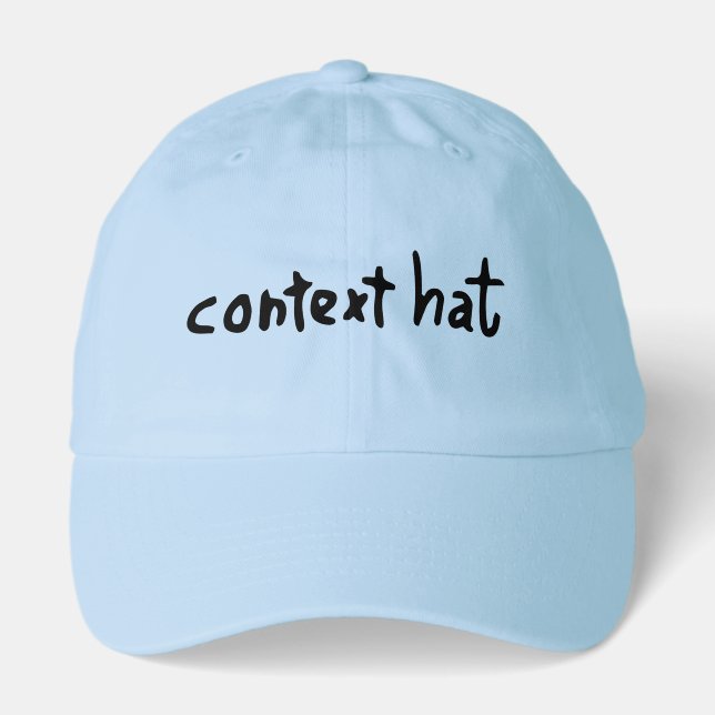 Wojak I Require Context Hat (Front)