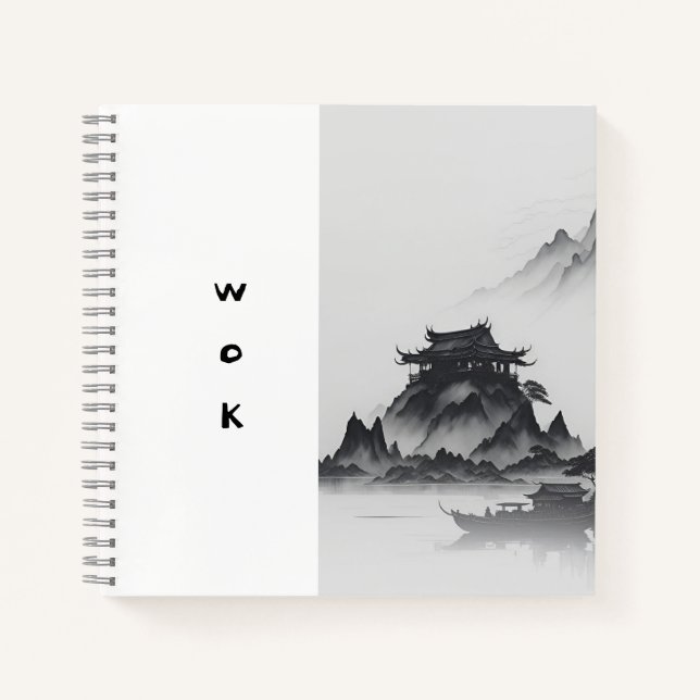Wok Recipes Notebook (Front)