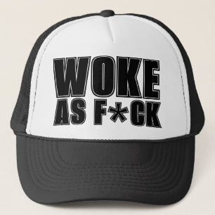 WOKE AS F*CK TRUCKER HAT