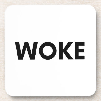 woke beverage coaster