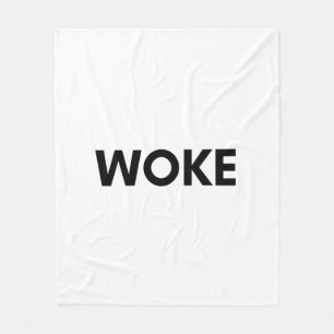 woke fleece blanket