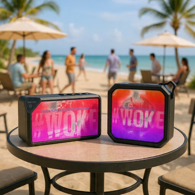 #WOKE (pink) Bluetooth Speaker (Creator Uploaded)