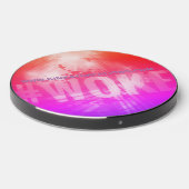 #WOKE (pink) Wireless Charger (Front 2)
